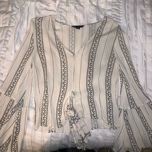 Long sleeve blouse